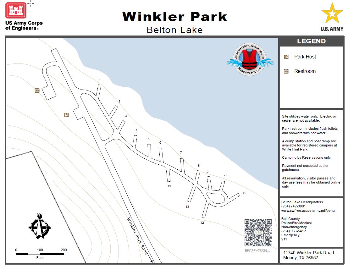 Winkler Park  Map